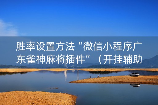 胜率设置方法“微信小程序广东雀神麻将插件”（开挂辅助器脚本)