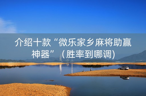介绍十款“微乐家乡麻将助赢神器”（胜率到哪调)