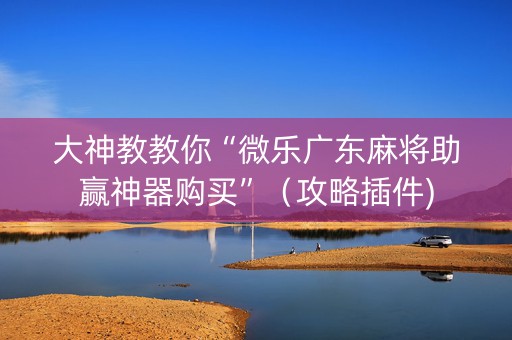 大神教教你“微乐广东麻将助赢神器购买”（攻略插件)