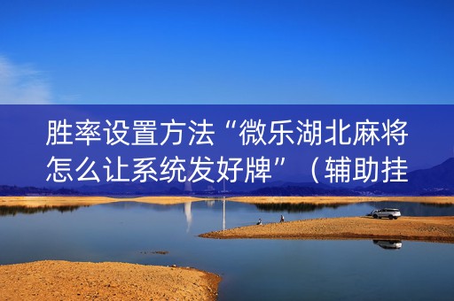 胜率设置方法“微乐湖北麻将怎么让系统发好牌”（辅助挂发牌规律)
