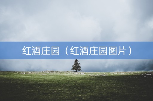 红酒庄园（红酒庄园图片）