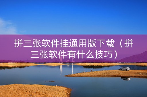 拼三张软件挂通用版下载（拼三张软件有什么技巧）