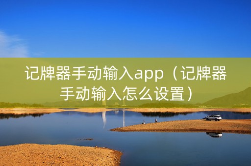 记牌器手动输入app（记牌器手动输入怎么设置）
