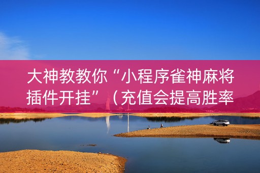 大神教教你“小程序雀神麻将插件开挂”（充值会提高胜率么)