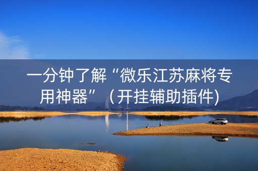 一分钟了解“微乐江苏麻将专用神器”（开挂辅助插件)