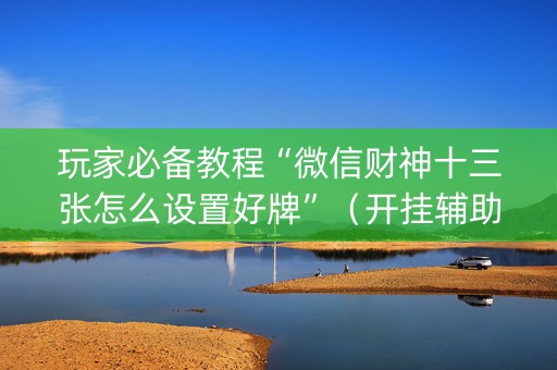 玩家必备教程“微信财神十三张怎么设置好牌”（开挂辅助脚本)
