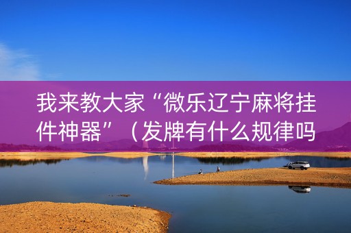 我来教大家“微乐辽宁麻将挂件神器”（发牌有什么规律吗)
