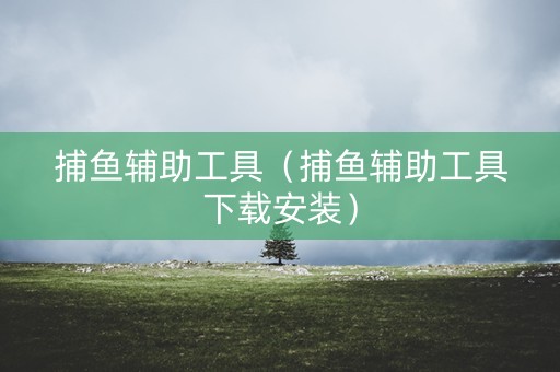 捕鱼辅助工具（捕鱼辅助工具下载安装）