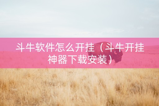斗牛软件怎么开挂（斗牛开挂神器下载安装）