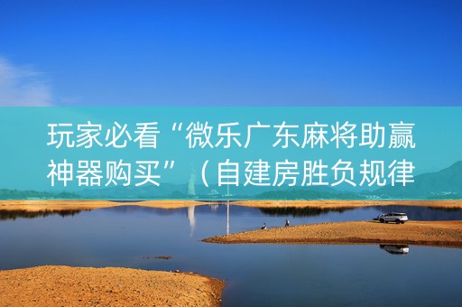 玩家必看“微乐广东麻将助赢神器购买”（自建房胜负规律)
