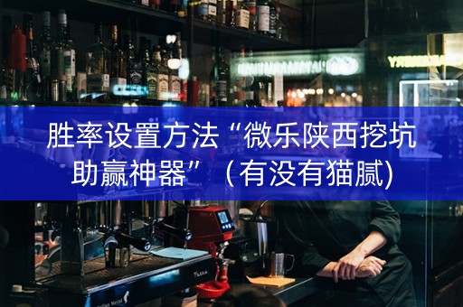 胜率设置方法“微乐陕西挖坑助赢神器”（有没有猫腻)