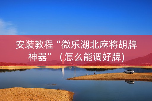 安装教程“微乐湖北麻将胡牌神器”（怎么能调好牌)