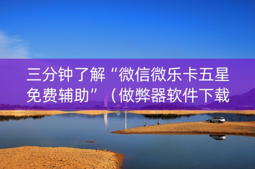 三分钟了解“微信微乐卡五星免费辅助”（做弊器软件下载)