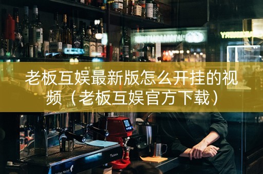 老板互娱最新版怎么开挂的视频（老板互娱官方下载）