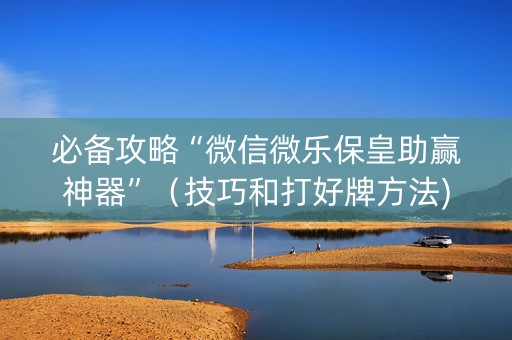 必备攻略“微信微乐保皇助赢神器”（技巧和打好牌方法)
