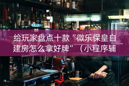 给玩家盘点十款“微乐保皇自建房怎么拿好牌”（小程序辅助软件)