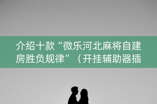 介绍十款“微乐河北麻将自建房胜负规律”（开挂辅助器插件)