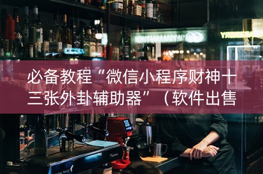必备教程“微信小程序财神十三张外卦辅助器”（软件出售)