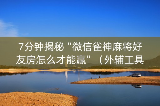 7分钟揭秘“微信雀神麻将好友房怎么才能赢”（外辅工具)