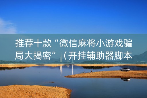 推荐十款“微信麻将小游戏骗局大揭密”（开挂辅助器脚本)