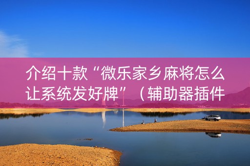 介绍十款“微乐家乡麻将怎么让系统发好牌”（辅助器插件)