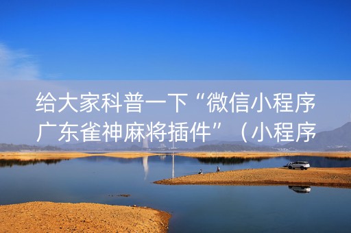 给大家科普一下“微信小程序广东雀神麻将插件”（小程序必赢神器)