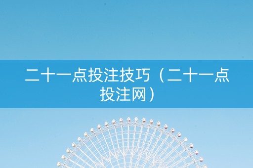 二十一点投注技巧（二十一点投注网）