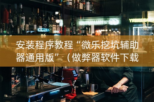 安装程序教程“微乐挖坑辅助器通用版”（做弊器软件下载)