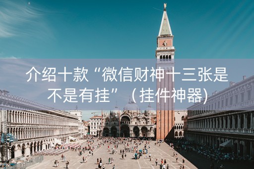 介绍十款“微信财神十三张是不是有挂”（挂件神器)