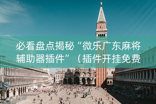 必看盘点揭秘“微乐广东麻将辅助器插件”（插件开挂免费AI)