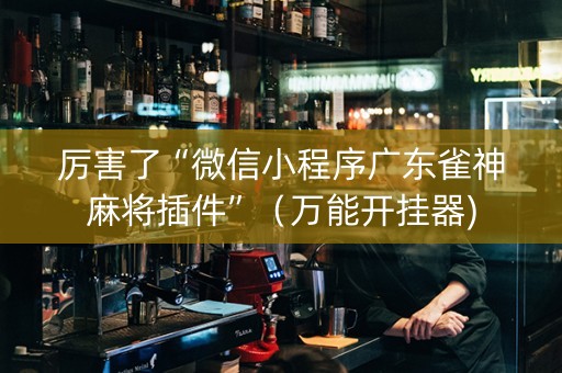 厉害了“微信小程序广东雀神麻将插件”（万能开挂器)
