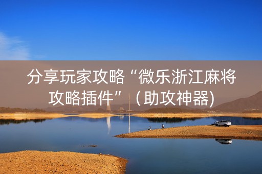 分享玩家攻略“微乐浙江麻将攻略插件”（助攻神器)