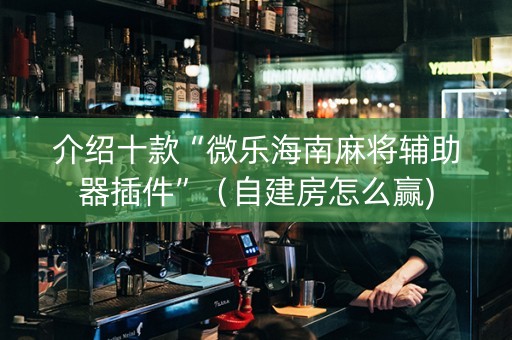 介绍十款“微乐海南麻将辅助器插件”（自建房怎么赢)