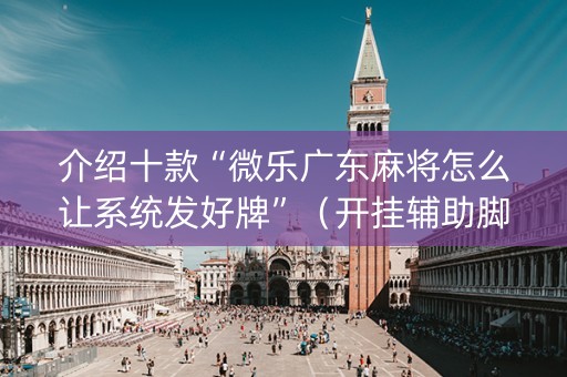 介绍十款“微乐广东麻将怎么让系统发好牌”（开挂辅助脚本)