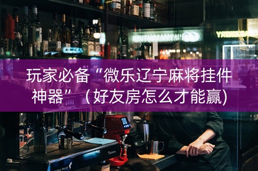 玩家必备“微乐辽宁麻将挂件神器”（好友房怎么才能赢)