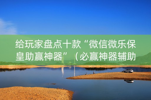 给玩家盘点十款“微信微乐保皇助赢神器”（必赢神器辅助器)