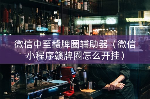 微信中至赣牌圈辅助器（微信小程序赣牌圈怎么开挂）