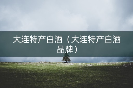 大连特产白酒（大连特产白酒品牌）