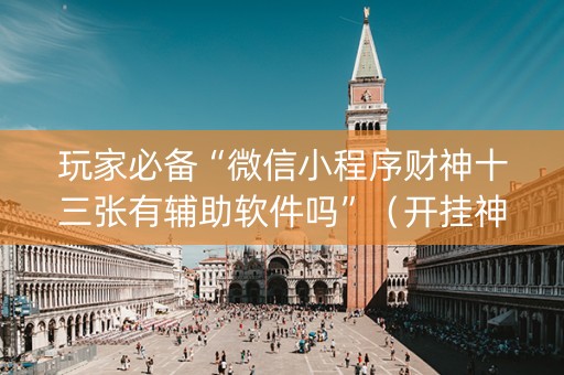 玩家必备“微信小程序财神十三张有辅助软件吗”（开挂神器下载)