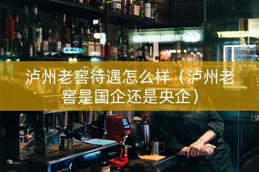 泸州老窖待遇怎么样（泸州老窖是国企还是央企）