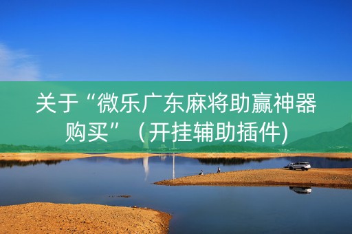 关于“微乐广东麻将助赢神器购买”（开挂辅助插件)