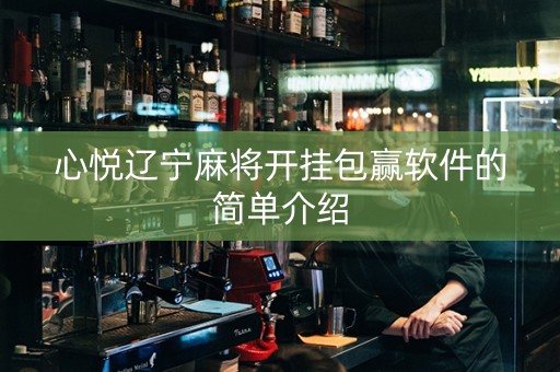 心悦辽宁麻将开挂包赢软件的简单介绍
