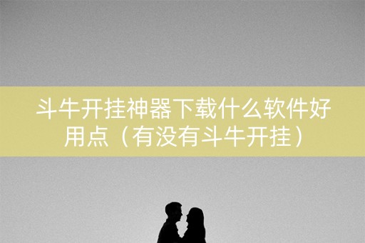 斗牛开挂神器下载什么软件好用点（有没有斗牛开挂）