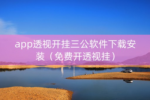 app透视开挂三公软件下载安装（免费开透视挂）