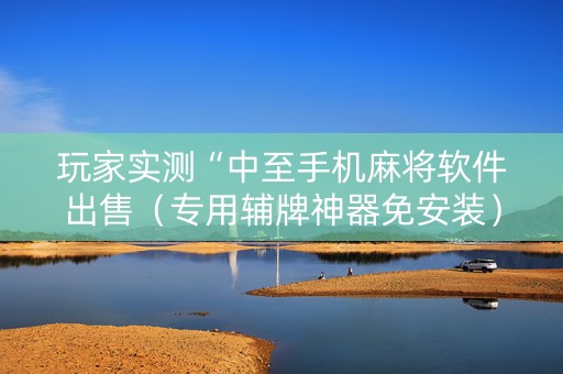 玩家实测“中至手机麻将软件出售（专用辅牌神器免安装）