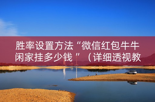胜率设置方法“微信红包牛牛闲家挂多少钱 ”（详细透视教程）-哔哩哔哩