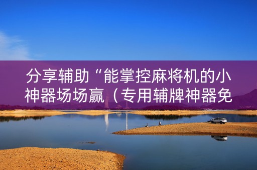 分享辅助“能掌控麻将机的小神器场场赢（专用辅牌神器免安装）