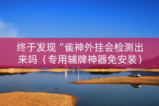 终于发现“雀神外挂会检测出来吗（专用辅牌神器免安装）