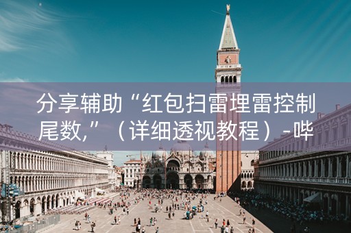 分享辅助“红包扫雷埋雷控制尾数,”（详细透视教程）-哔哩哔哩