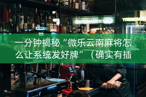 一分钟揭秘“微乐云南麻将怎么让系统发好牌”（确实有插件吗)
